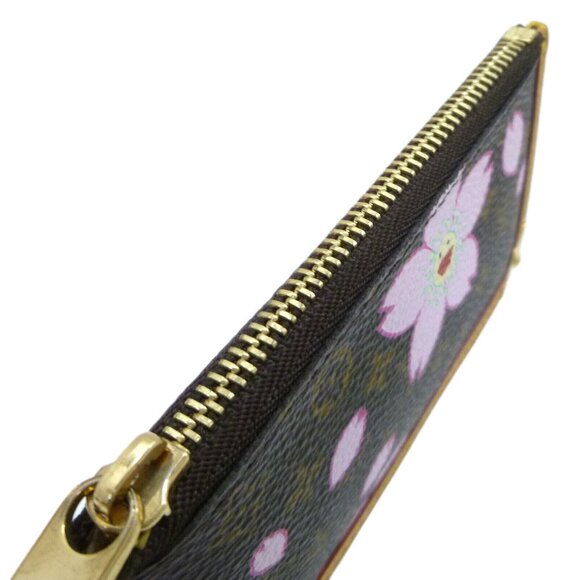 Auth LOUIS VUITTON Pochette Cles Cherry Brossom Key Coin Purse M92015 #W511008 - Picture 15 of 15